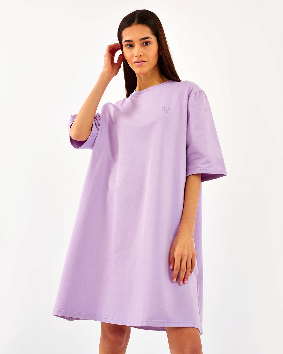 Платье-футболка №13 Fields of Provance, без карманов Платье-футболка №13 Fields of Provance, без карманов