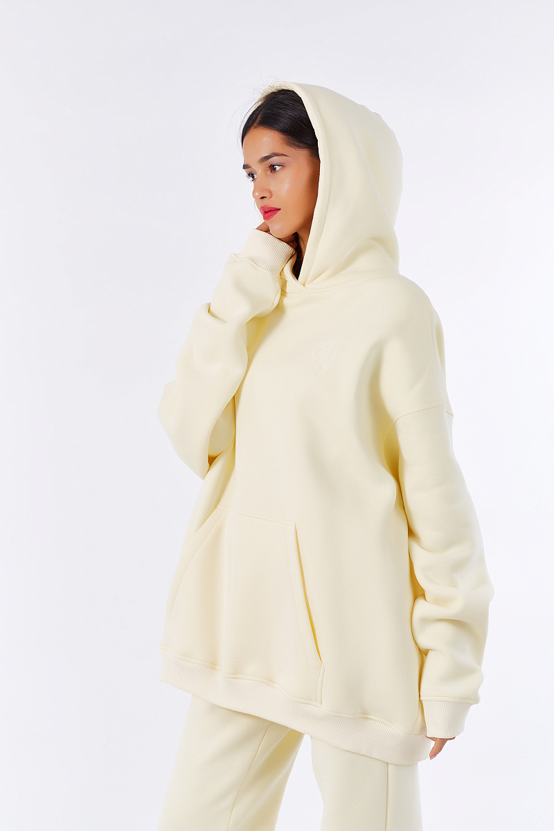 Худи с начесом №20 Grandma cake, карман “Кенгуру” Худи с начесом №20 Grandma cake, карман “Кенгуру”