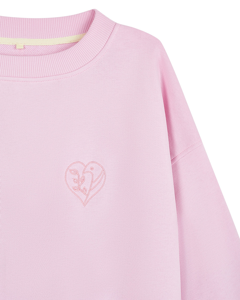 Свитшот без начеса с декором №3 All about me Свитшот без начеса с декором №3 All about me