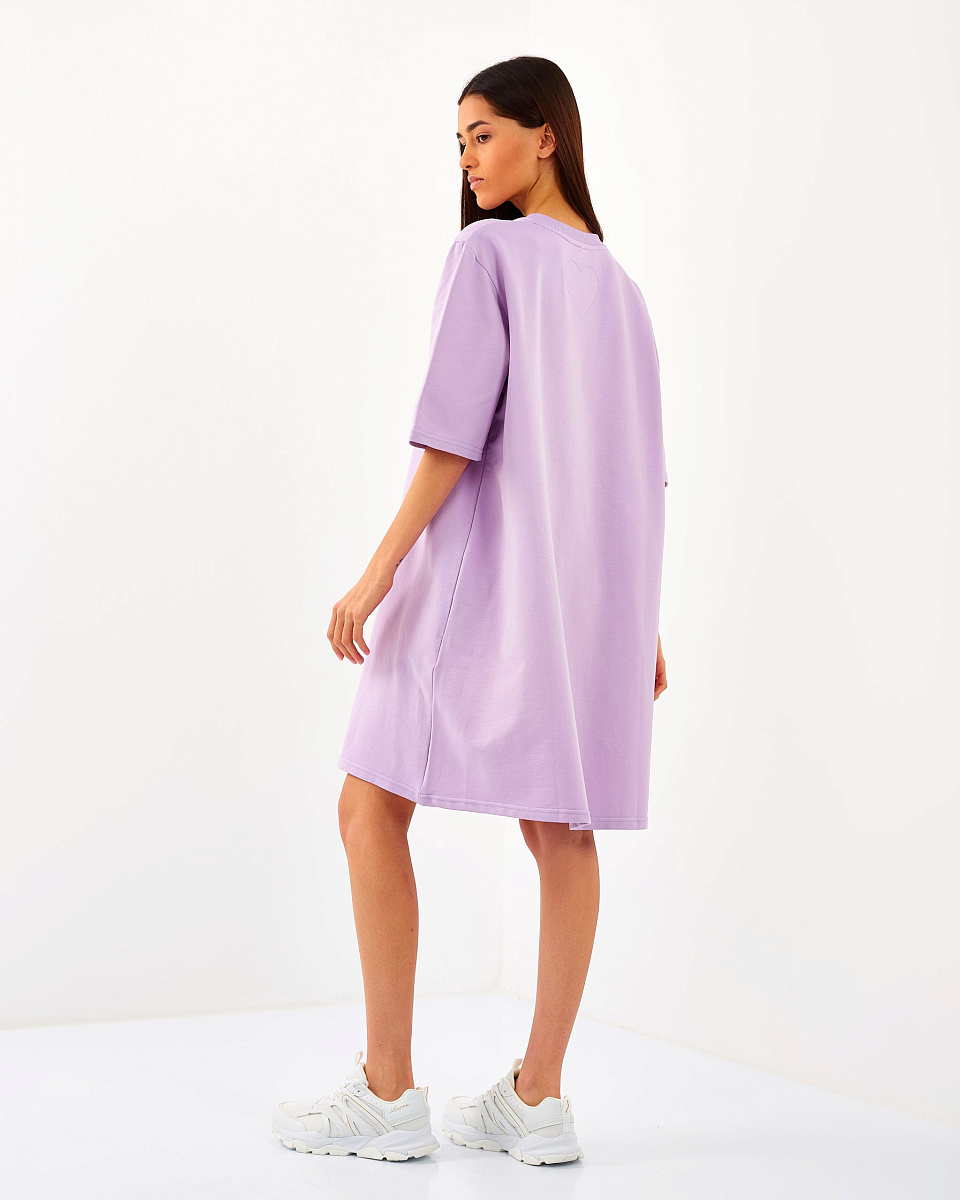 Платье-футболка №13 Fields of Provance, без карманов Платье-футболка №13 Fields of Provance, без карманов