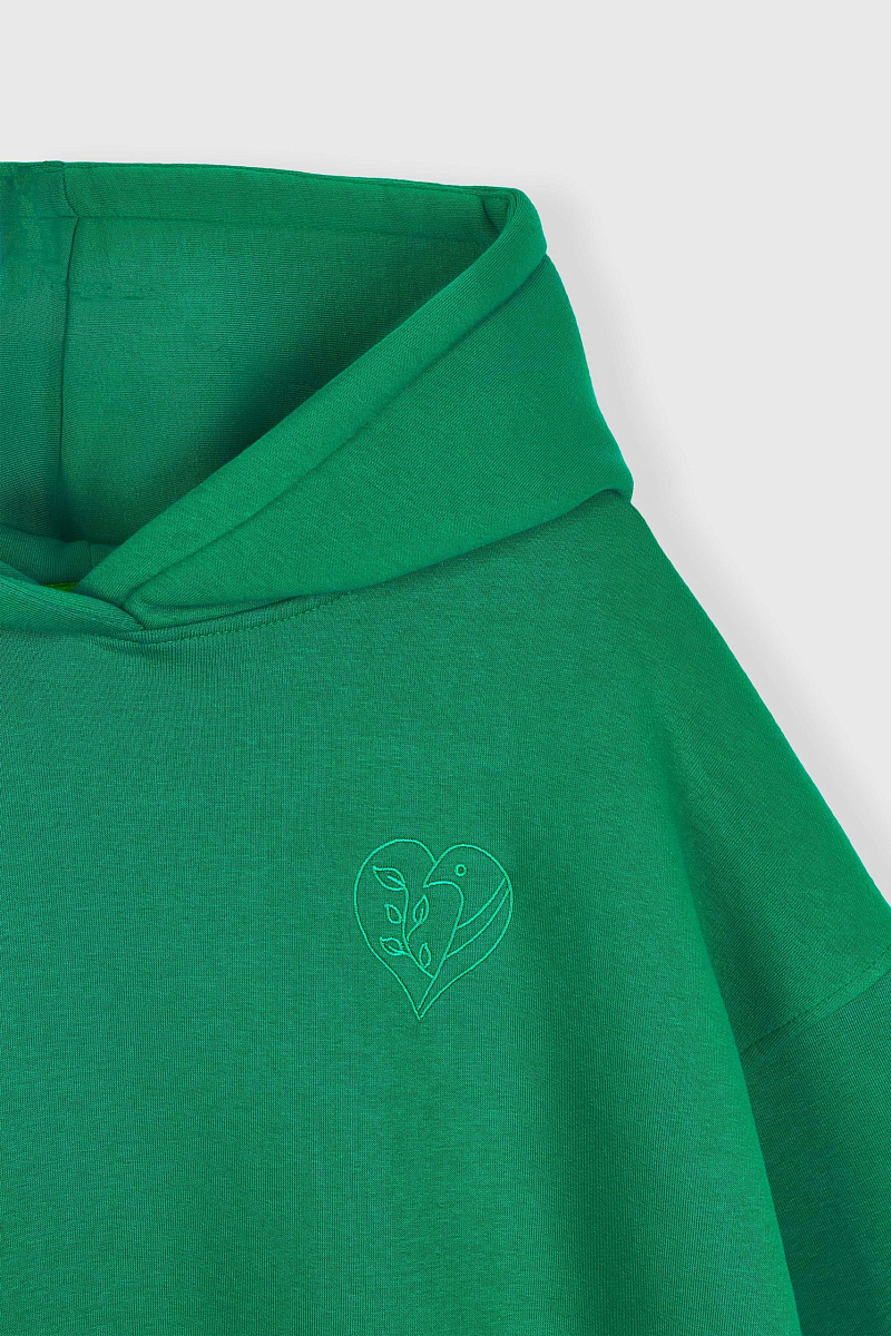 Худи с начесом №9 Jungle journey, карманы боковые Худи с начесом №9 Jungle journey, карманы боковые