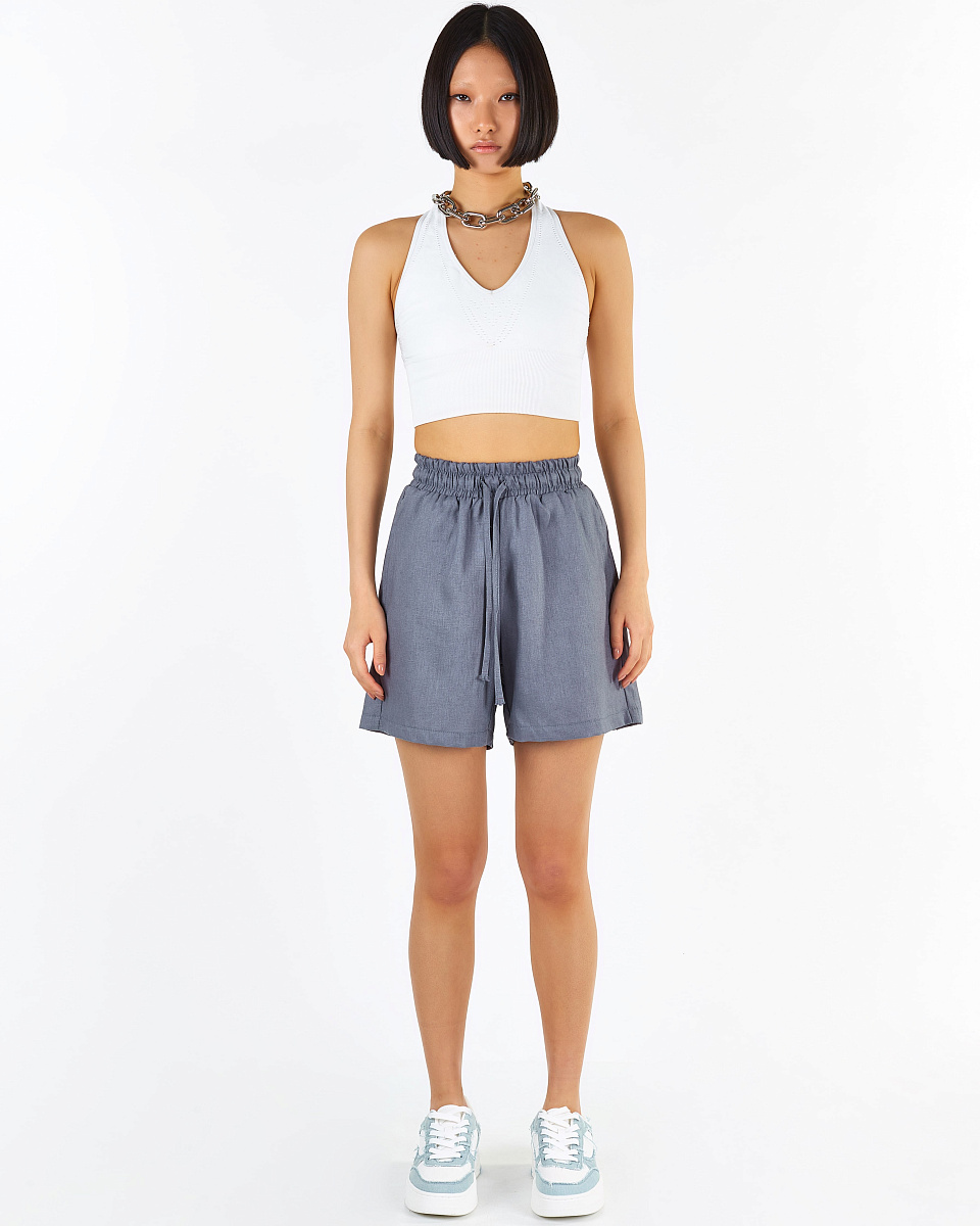 Шорты изо льна №25 Highway to NY Шорты изо льна №25 Highway to NY