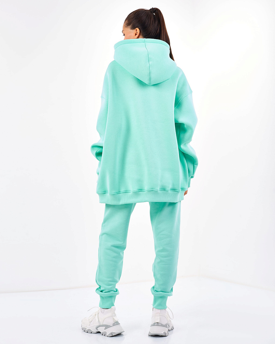 Худи с начесом №19 Morning breeze, карман “Кенгуру” Худи с начесом №19 Morning breeze, карман “Кенгуру”
