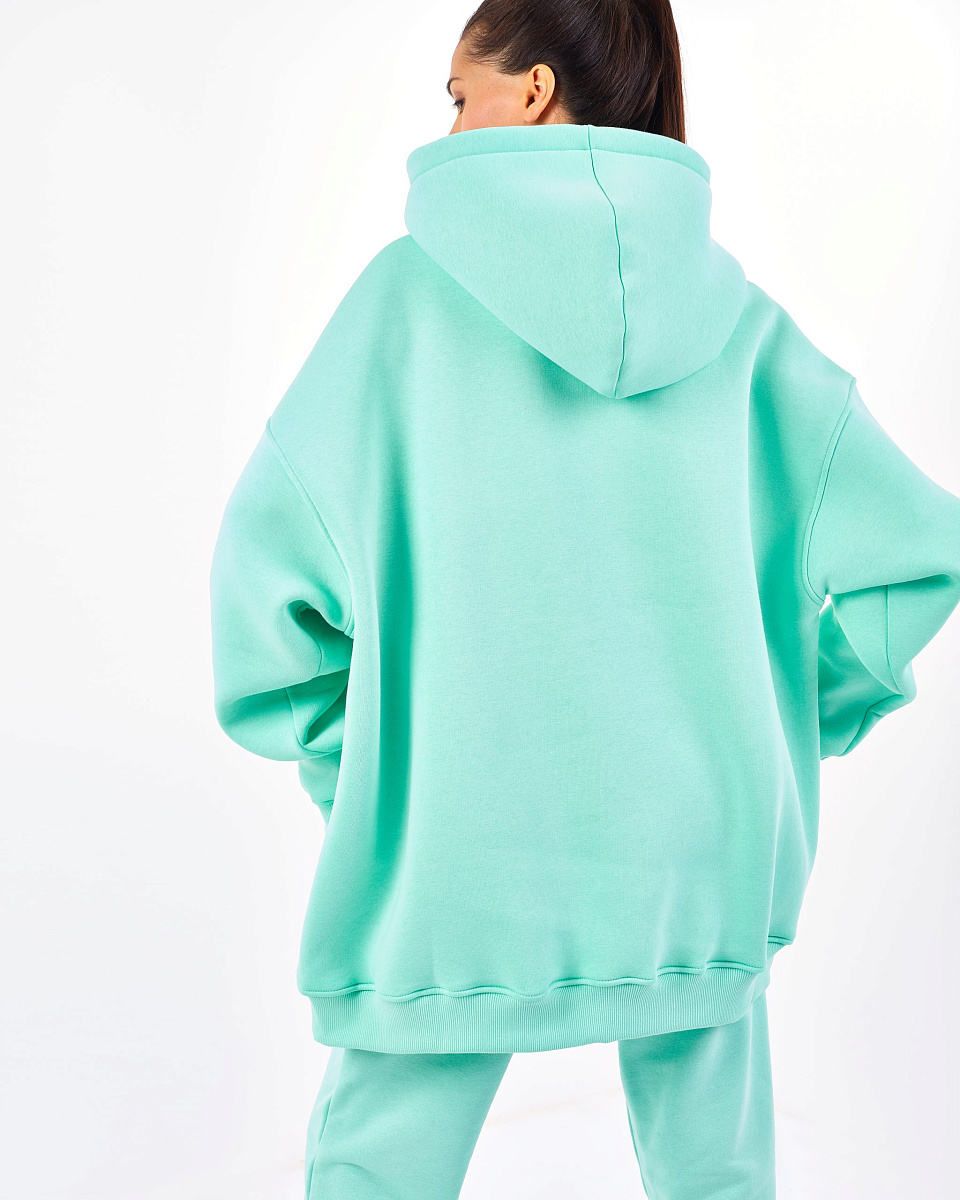 Худи с начесом №19 Morning breeze, карман “Кенгуру” Худи с начесом №19 Morning breeze, карман “Кенгуру”